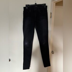 Joes Jeans Shyla Mid-Rise Skinny Black Jean